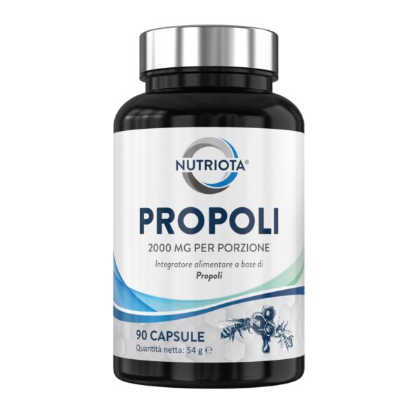 Propoli 2000 mg - Capsule di propoli a elevata concentrazione - 90 capsule - Rinforzo naturale per il sistema immunitario